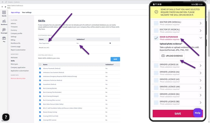 5.Crew app